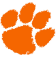 Clemson University tiger paw icon