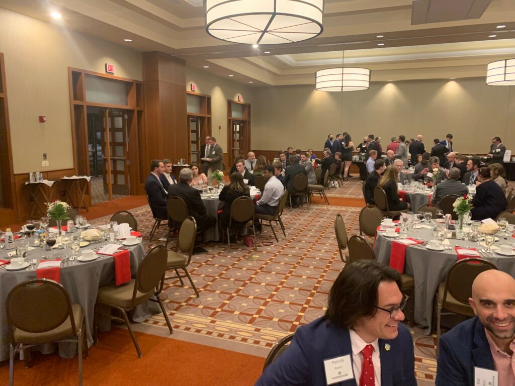 Banquet Room at Ohion State Dinner